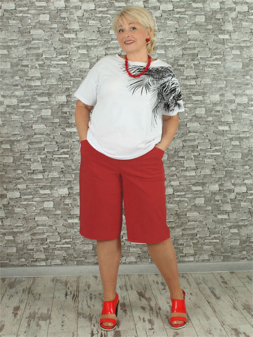 Летняя коллекция одежды для полных женщин Nadin nadin.by надин