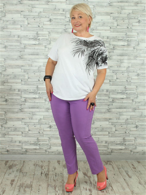 Летняя коллекция одежды для полных женщин Nadin nadin.by надин