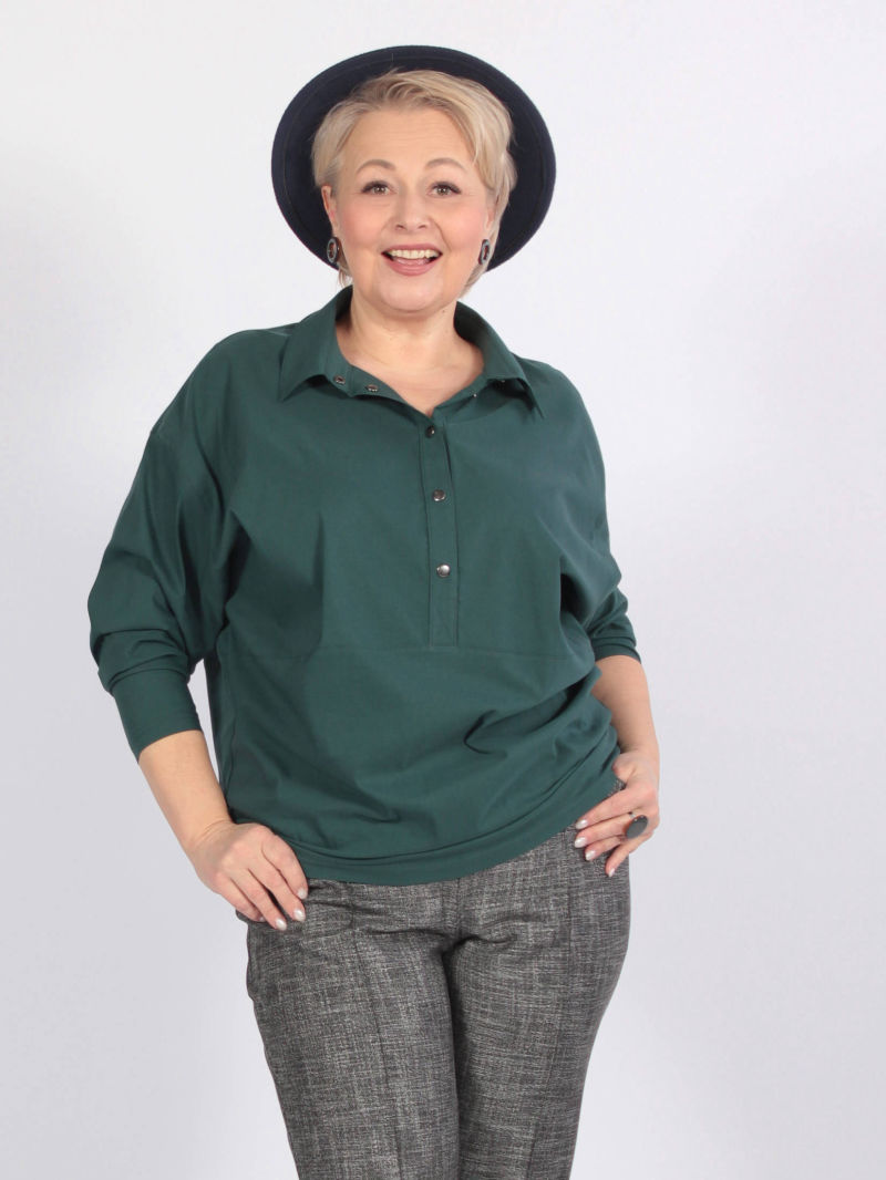 блузка для женщин больших размеров большой размер бренд одежды nadin nadinstyle