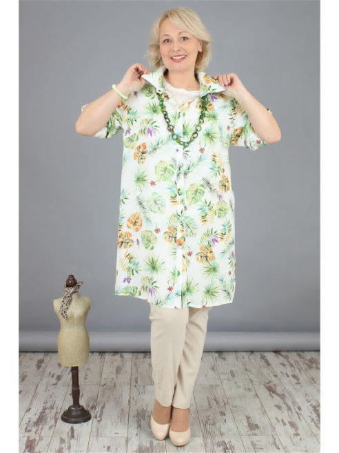 Летняя коллекция одежды для полных женщин Nadin nadin.by надин